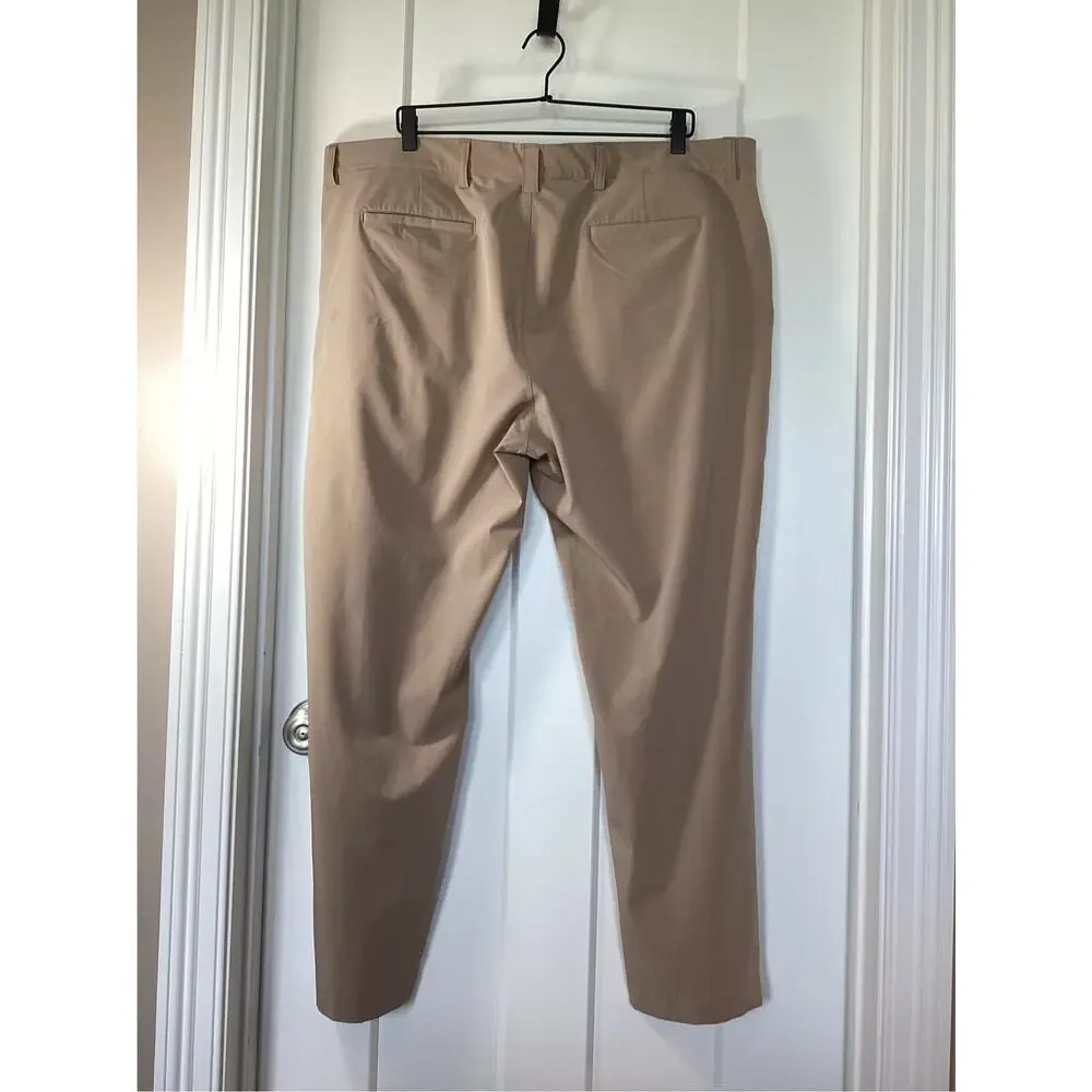 Vineyard Vines Men's Khaki Performance On-The-Go Pants 42x30